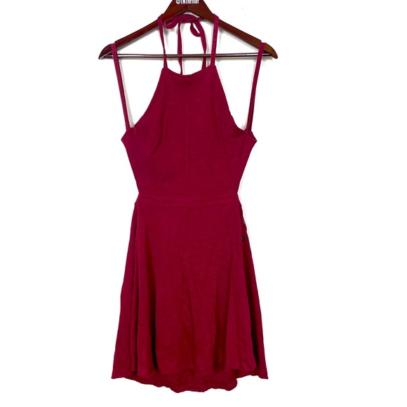 Free People Beach Womens Backless Lightweight Strappy Sun Dress Red Size XS - Picture 11 of 12
